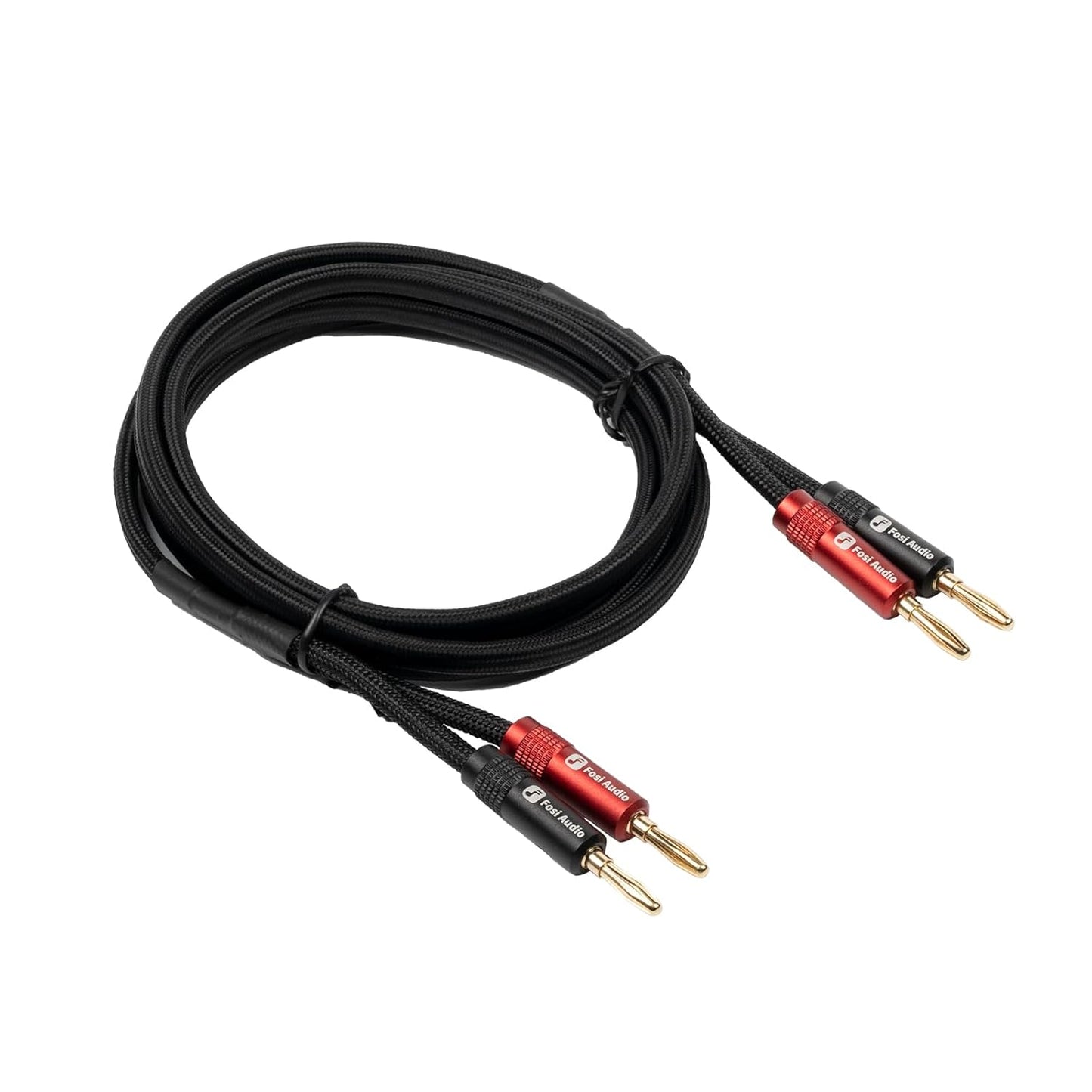 Speaker Cable 1.8m with Banana Plugs by Fosi Audio