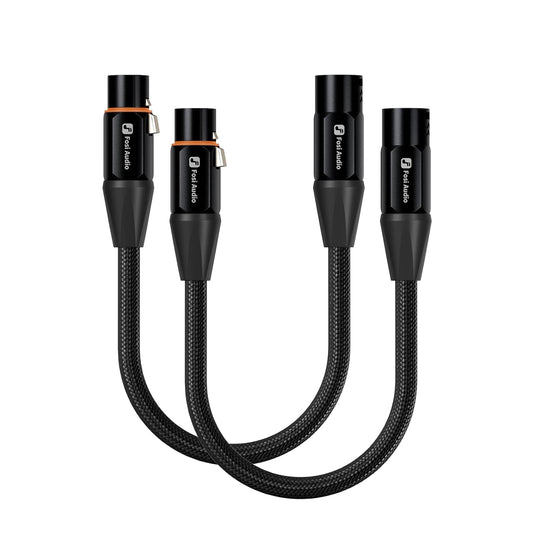 XLR Cable 0.3m by Fosi Audio